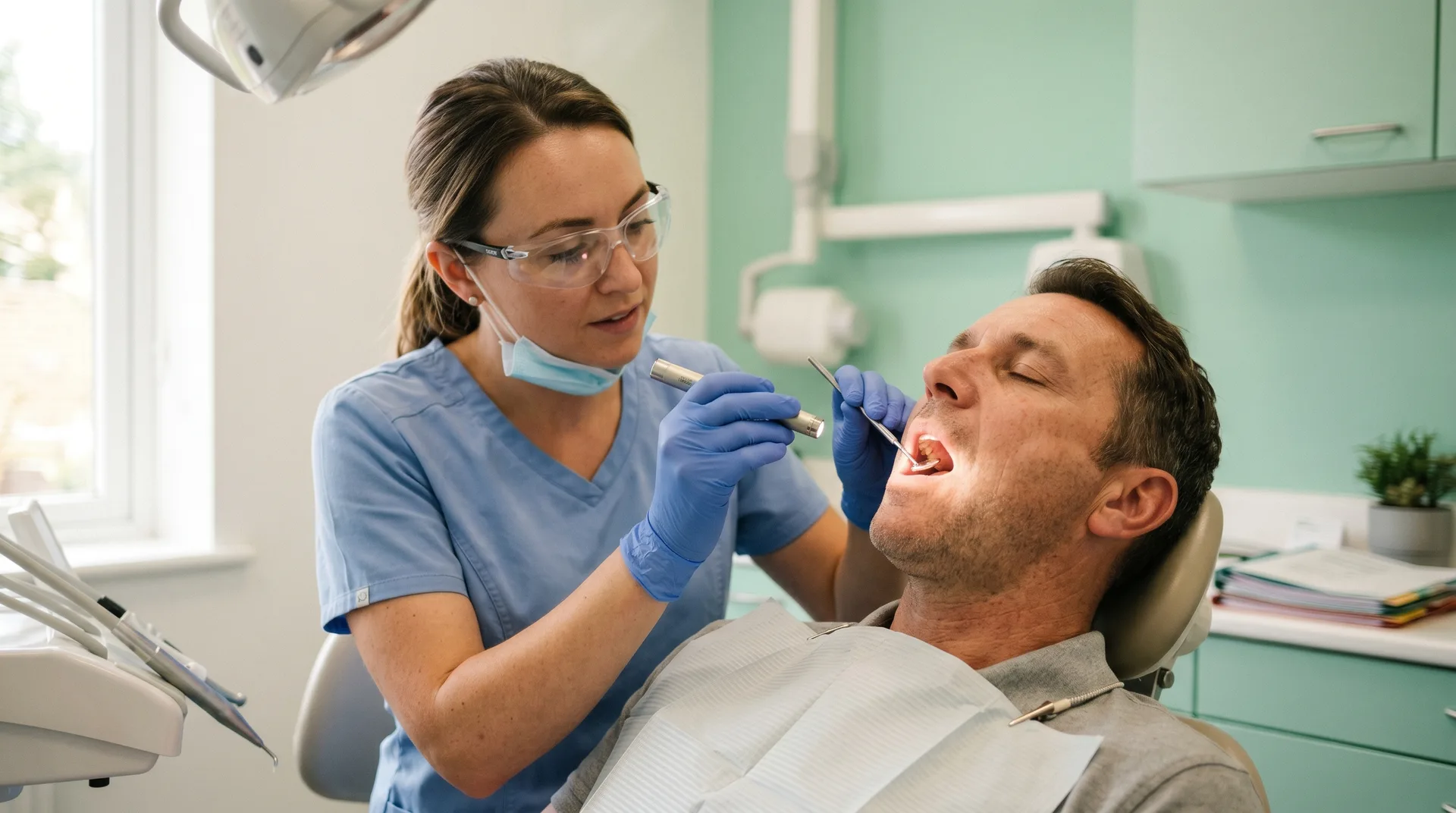 Oral Cancer Screening at daily DENTAL & bracesbar